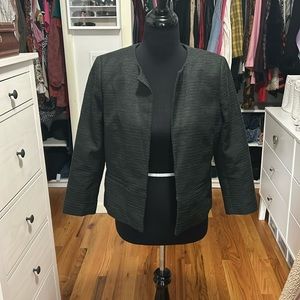 Ann Taylor dark green blazer